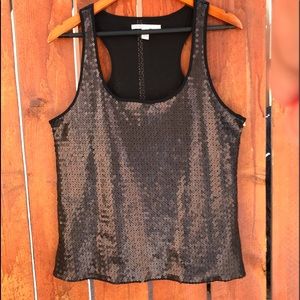 Sequin Racerback Tank